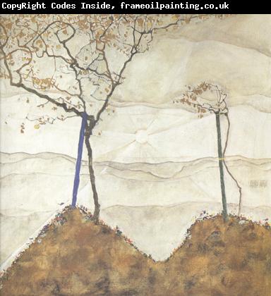 Egon Schiele Autumn Sun I (MK12)